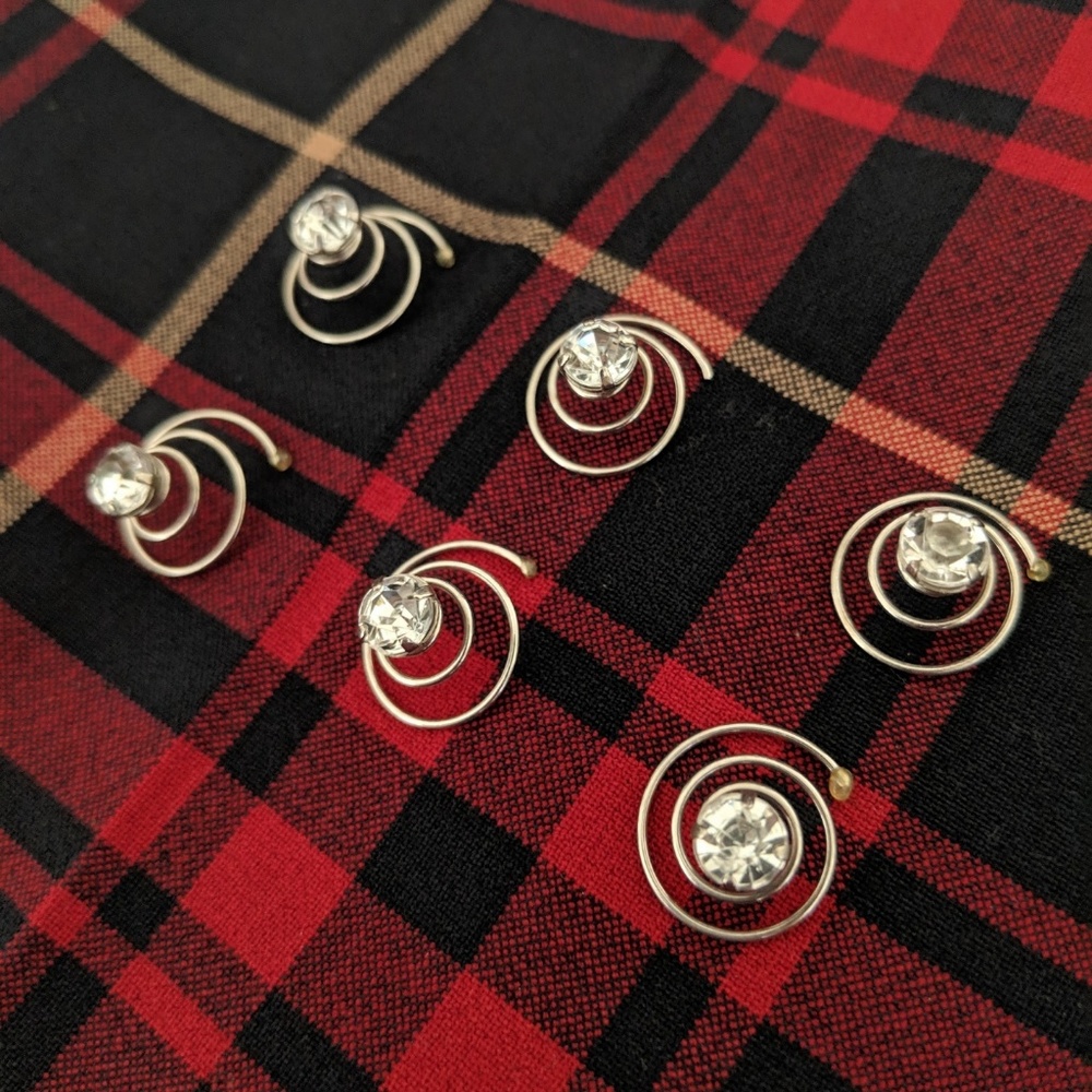 Spiral Hair Jewels